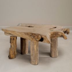 Table basse racine de teck 90cm Farmer Casita