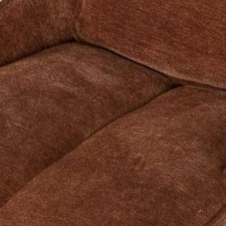 Lot de 2 chaises pivotante en tissu rouille Casita BIORG