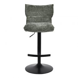 Lot de 2 chaises de bar réglable en hauteur vert Casita TOPLEY