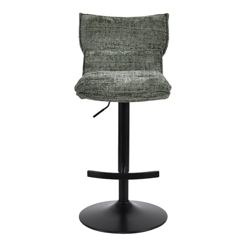 Lot de 2 chaises de bar réglable en hauteur vert Casita TOPLEY