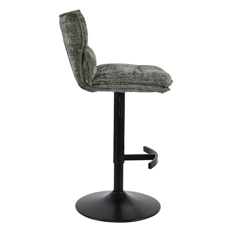 Lot de 2 chaises de bar réglable en hauteur vert Casita TOPLEY