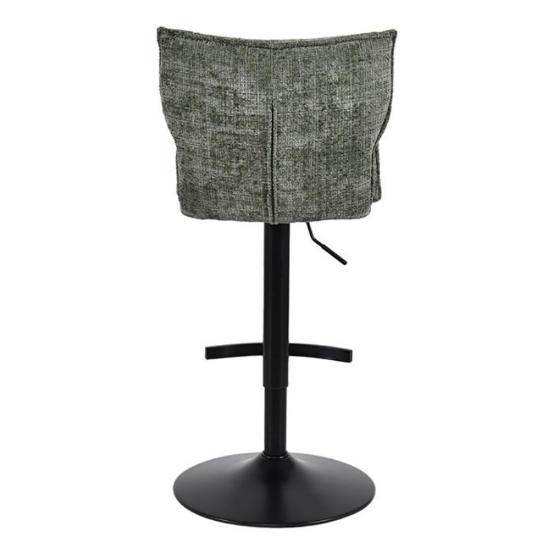 Lot de 2 chaises de bar réglable en hauteur vert Casita TOPLEY