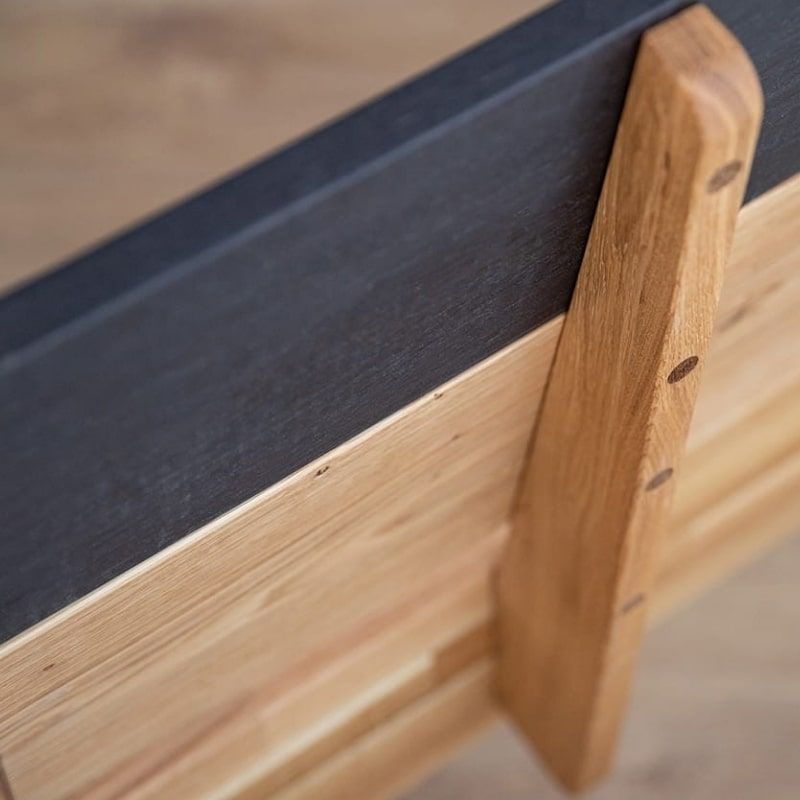 Lit bois massif 140x200cm ADAM