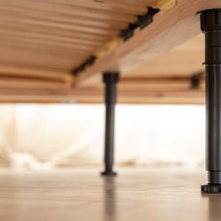 Lit bois massif 140x200cm ADAM