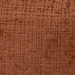 Canapé terracotta 3 places tissu doux 204cm HASTING Casita