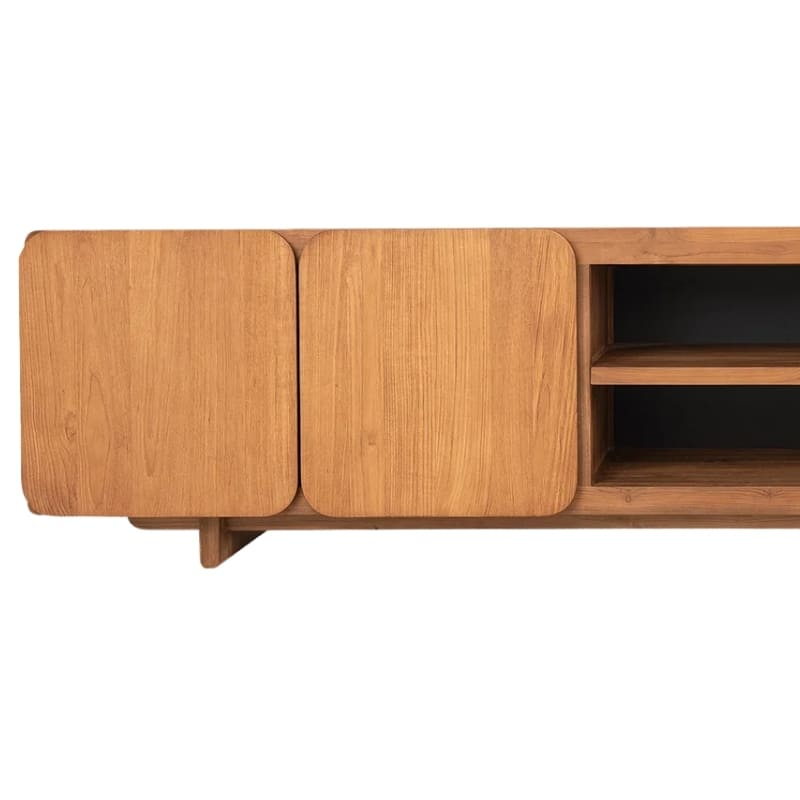 Grand meuble TV en teck recyclé design TESS d-bodhi 200cm
