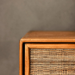 Buffet cannage et teck recyclé design GRACE d-bodhi 180cm