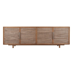 Buffet cannage et teck recyclé design GRACE d-bodhi 180cm