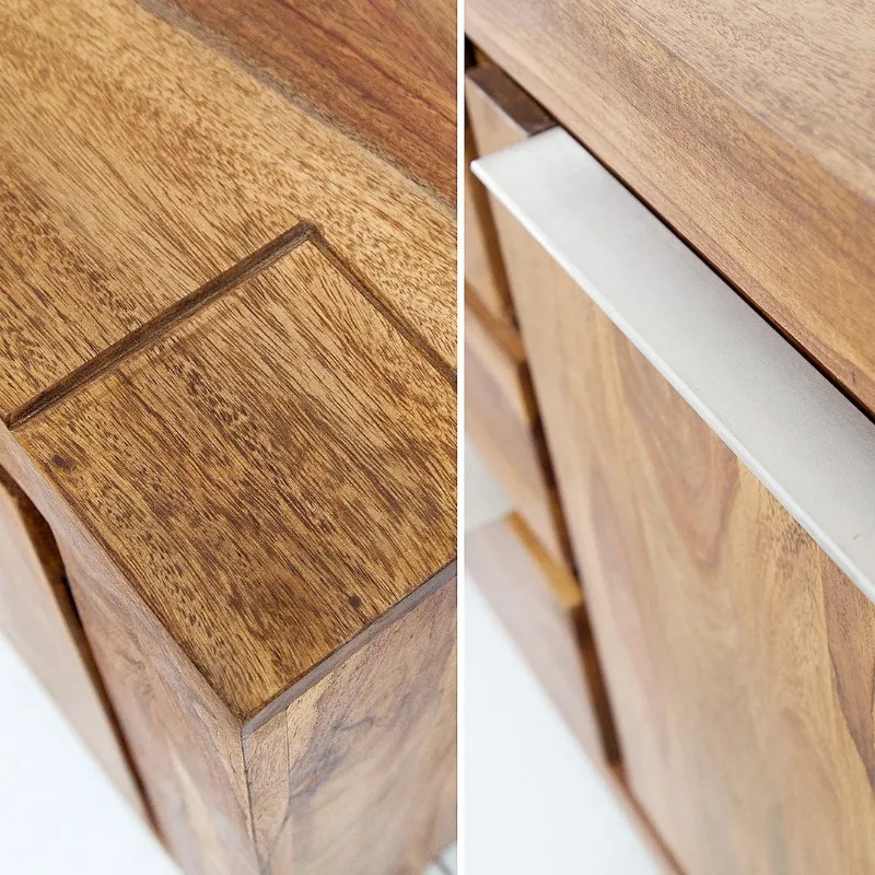 Buffet palissandre massif3 tiroirs GIANT 175cm