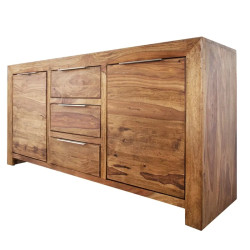 Buffet palissandre 3 tiroirs LAGOS 135cm