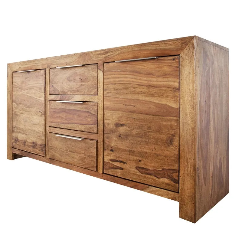 Buffet palissandre 3 tiroirs LAGOS 135cm