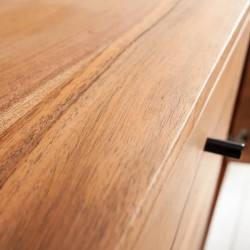 Buffet acacia massif 3 tiroirs MYSTIC LIVING 145cm