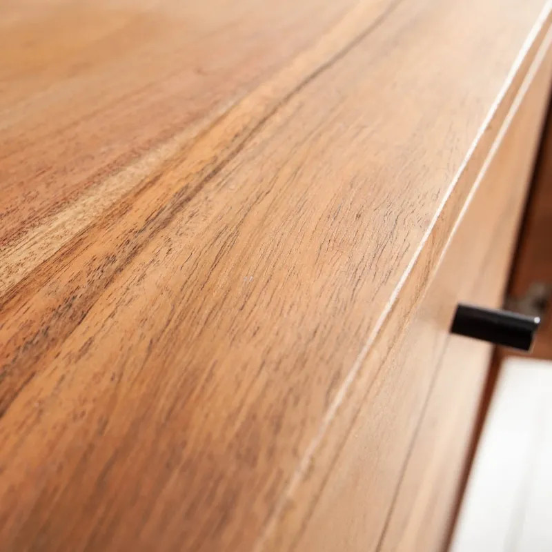 Buffet acacia massif 3 tiroirs MYSTIC LIVING 145cm