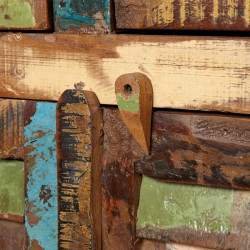 Buffet en bois recyclé multicolore JAKARTA 160cm 4 portes