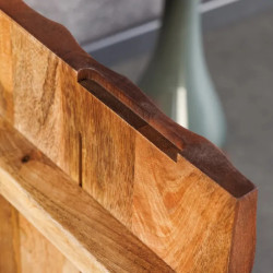 Buffet design en manguier massif ZEN 180cm 4 portes