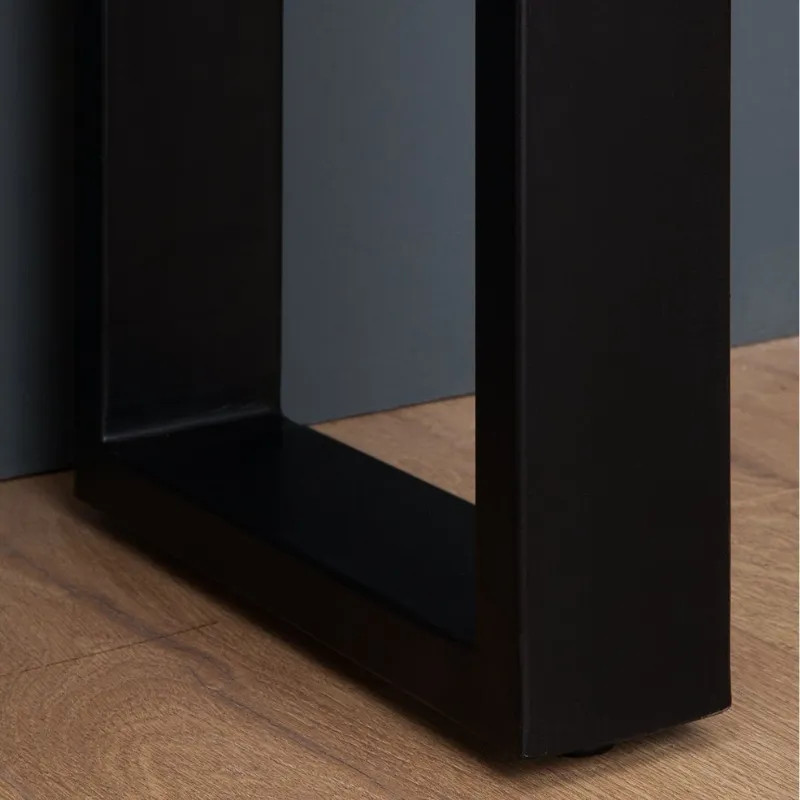 Console industrielle manguier et métal IRON CRAFT 115cm