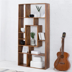 Étagère design en palissandre MAKASSAR II 80cm