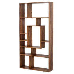 Étagère design en palissandre MAKASSAR II 80cm