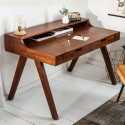 Bureau en acacia marron MONSOON 120cm 2 tiroirs