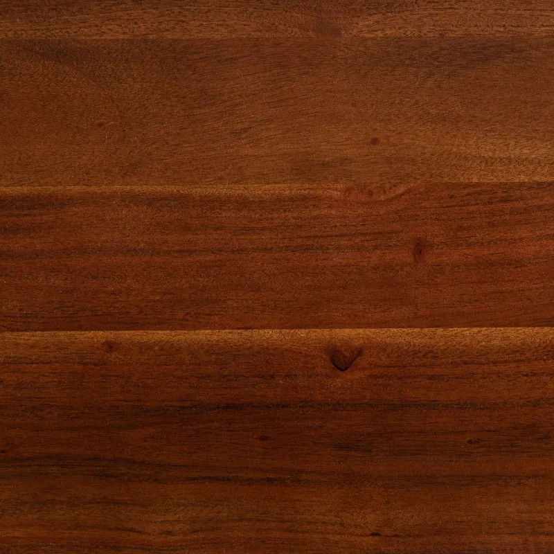 Bureau en acacia marron MONSOON 120cm 2 tiroirs