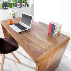 Bureau moderne en palissandre GOA 120cm