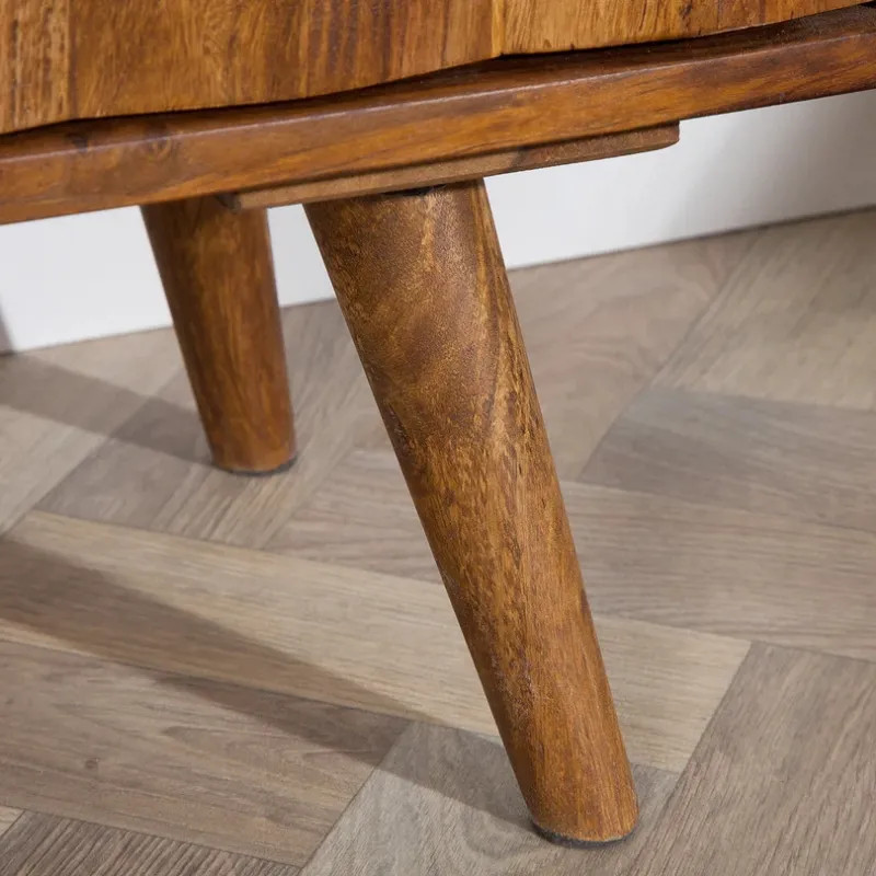 Meuble TV scandinave en palissandre MYSTIC LIVING 140cm