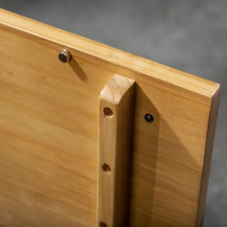 Meuble TV industriel en pin et métal THOR 200cm