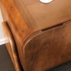 Meuble TV design retro en manguier BRASIL 160cm
