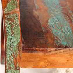 Lot de 2 chaises en bois recyclé coloré JAKARTA 95cm