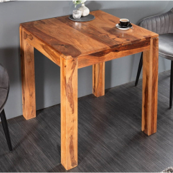 Table à manger carrée en palissandre LAGOS 70cm