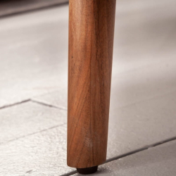 Table à manger acacia massif MYSTIC LIVING 160cm style scandinave