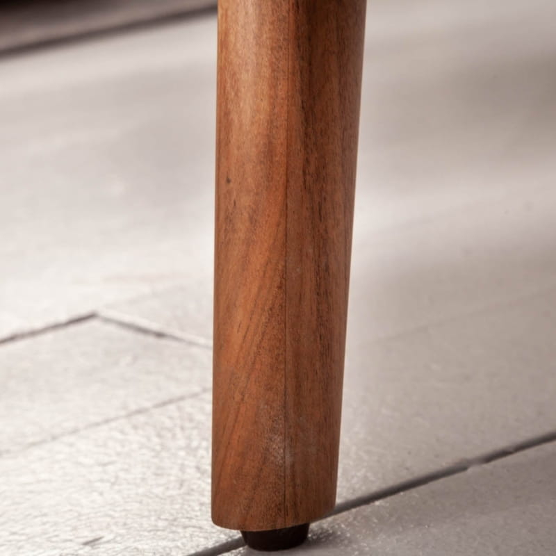 Table à manger acacia massif MYSTIC LIVING 160cm style scandinave
