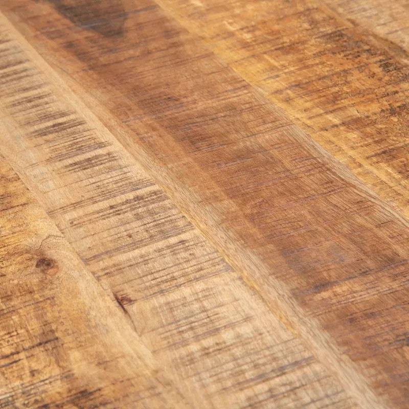 Table à manger industrielle manguier GALAXIE 180cm