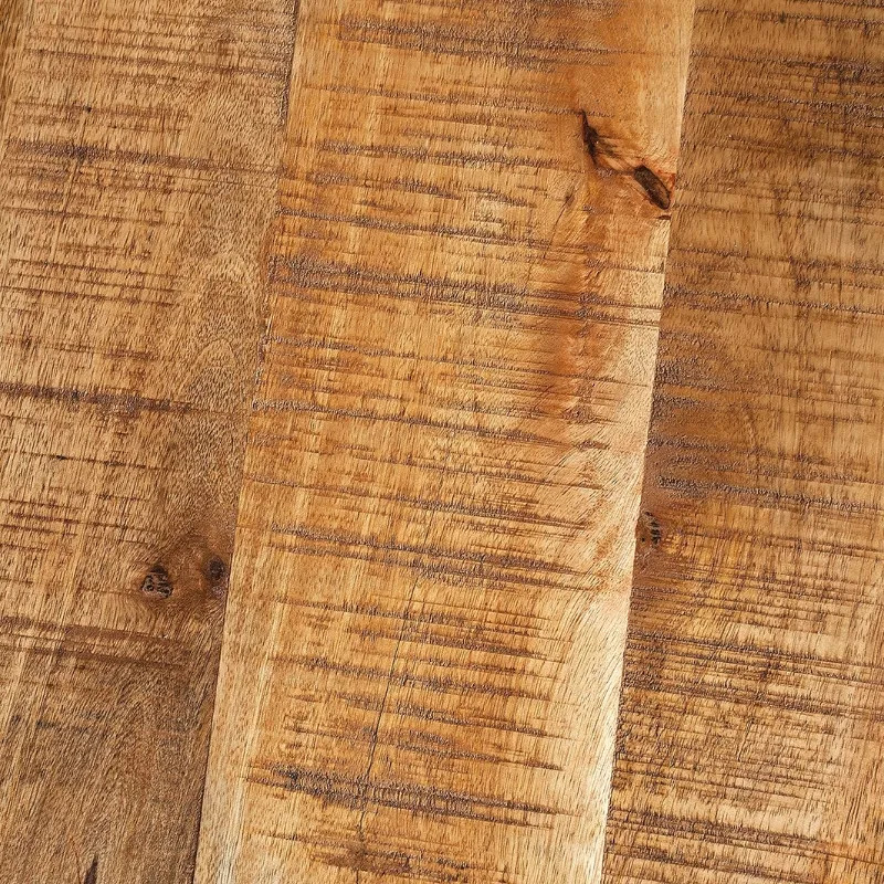 Table à manger industrielle manguier IRON CRAFT 200cm pieds X