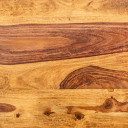 Table basse carrée palissandre GIANT 60cm