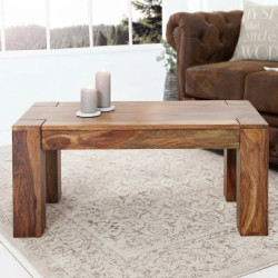 Table basse rectangulaire palissandre MAKASSAR 100cm