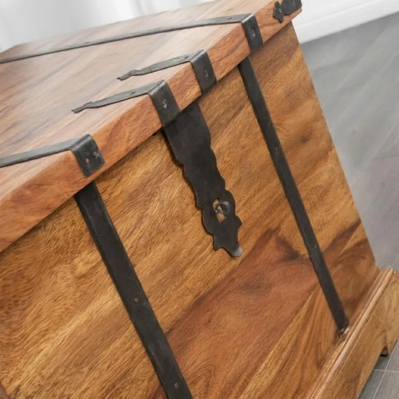 Table basse rangement vin en palissandre BODEGA 100cm