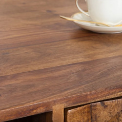 Table basse palissandre 1 tiroir MYSTIC LIVING 100cm