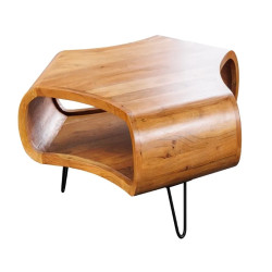 Table basse originale acacia massif ORGANIC LIVING 90cm