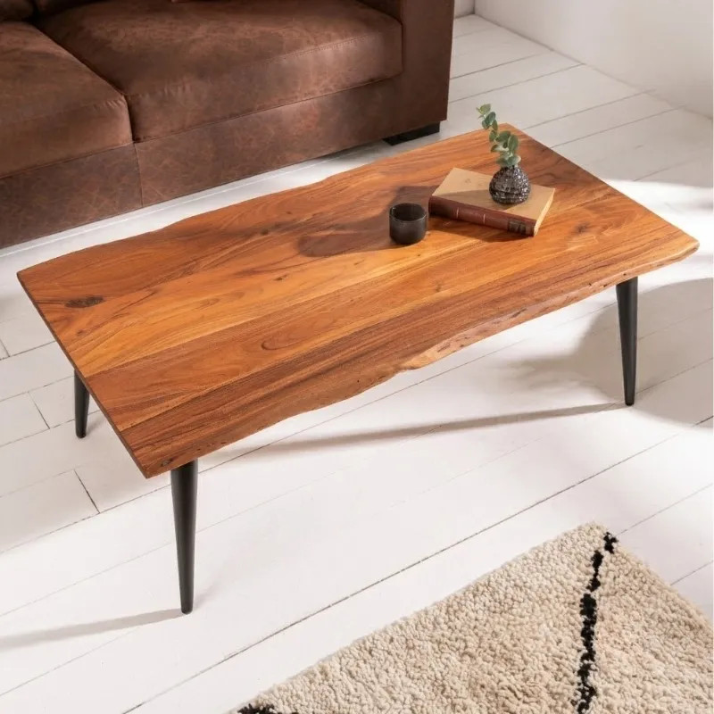 Table basse acacia massif ORGANIC LIVING 110cm