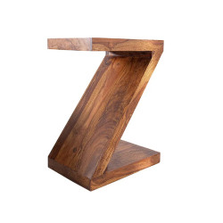 Bout de canapé design en palissandre Z 45cm