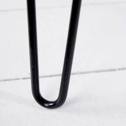 Table d'appoint en teck massif WILD 50cm