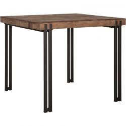 Table carrée bois recyclé et métal d-bodhi RING 90cm
