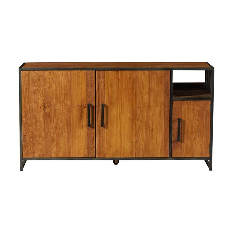 Buffet teck métal 150cm Casita ATHEBAH 150
