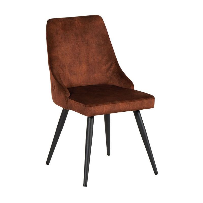 Lot 2 chaises moderne Malmo CASITA CHACAS2HAV havane