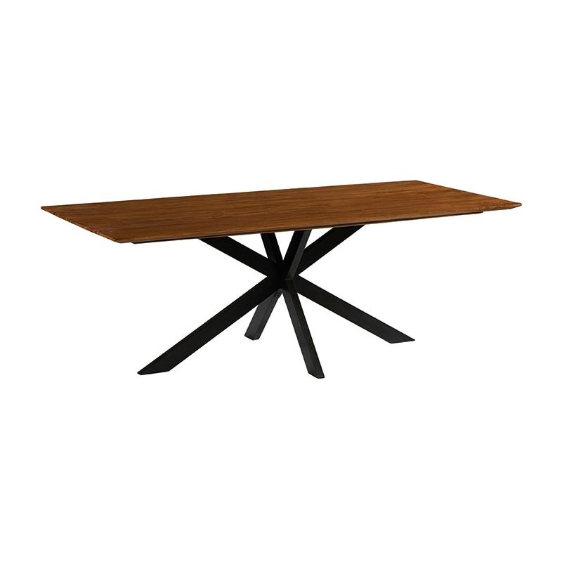 Table industrielle teck Casita 220cm COLTA