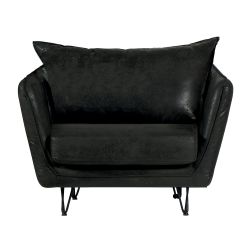 Fauteuil tissu 109cm Casita HASTING HASF1GOBGRI