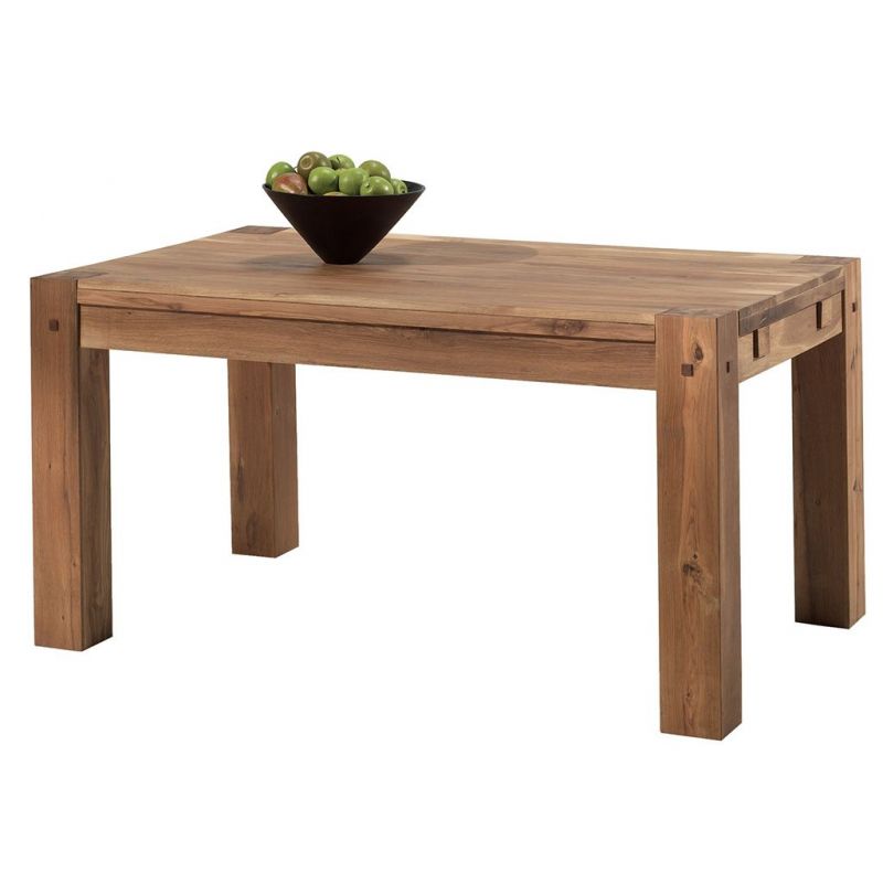 Table chêne massif 150cm Lodge Casita LODTA150NM
