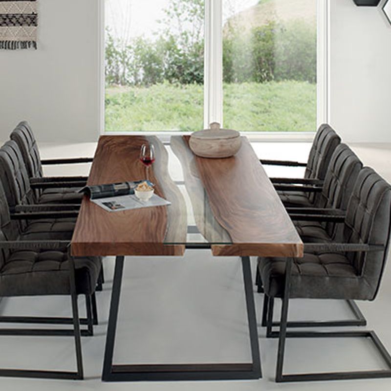 Table riviere suar et métal 190cm Zenia Casita ZETA190
