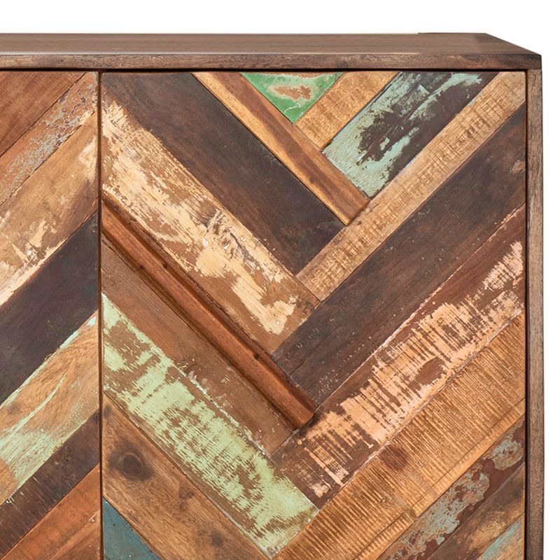 Buffet bois industriel 145cm RITA